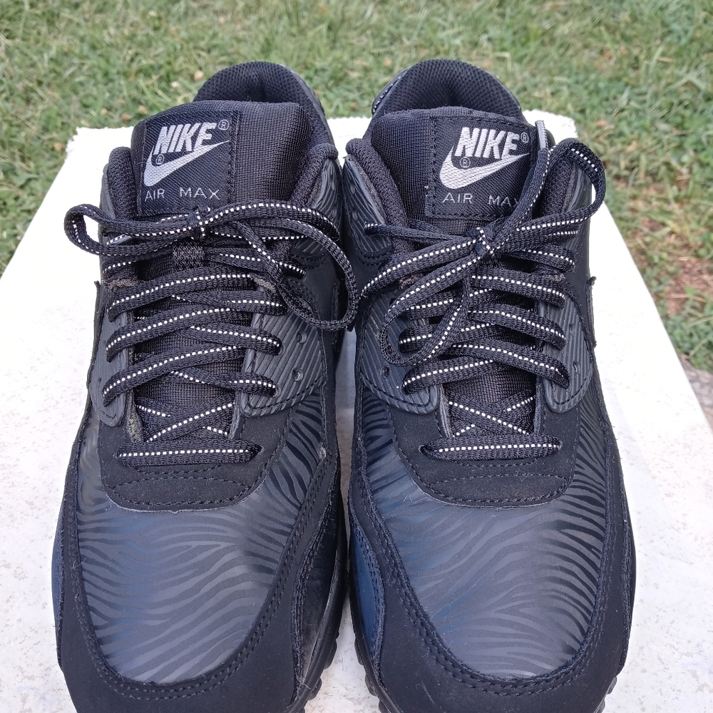 AIR MAX 90 GS 'BLACK ZEBRA PRINT'